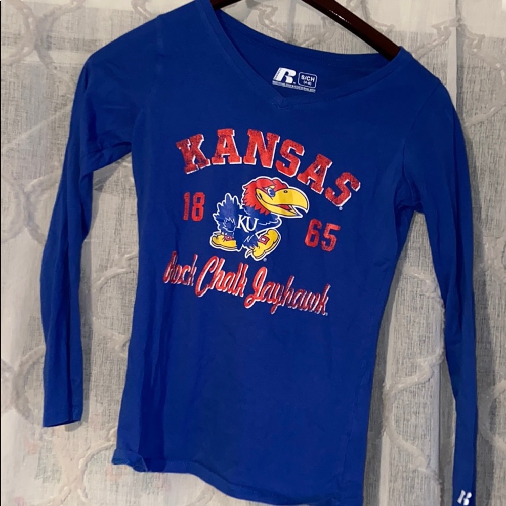KU Jayhawks long sleeve